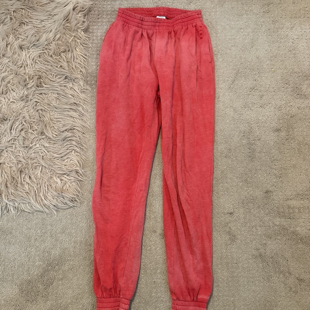 PINK Victoria's Secret Red Jogger Shoes